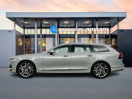 Volvo  V90 T6 Recharge AWD Ultra Bright | 20" | Nappa leder | Massage stoelen | 360 Camera | Trekhaak | Pano... ActivLease financial lease