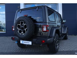 Jeep Wrangler Unlimited 4xe 380 Rubicon | Adaptive Cruise | Trekhaak | Stoel+Stuur verwarming | Camera V+A | Ke...