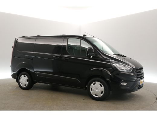 Ford Transit Custom 2.0 TDCI L1H1 170PK Automaat Airco LED Cruise Camera Carplay 3 Persoons PDC Elektrpakket Trekhaak ActivLease financial lease