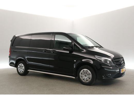 Mercedes Vito 114 CDI Lang Automaat Airco Camera Carplay Cruise Leder 3 Persoons Elektrpakket Sidebars ActivLease financial lease