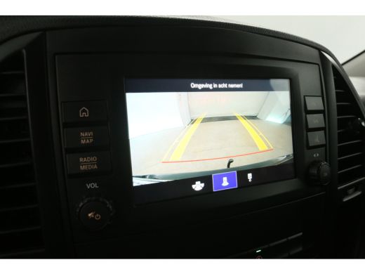 Mercedes Vito 114 CDI Lang Automaat Airco Camera Cruise Carplay Navi Trekhaak 18''LMV Leder 3 Persoons Stoelverw. ActivLease financial lease