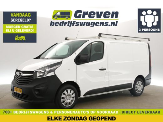 Opel Vivaro 1.6 CDTI L1H1 Airco Cruise Navigatie Parkeersensoren 3 Persoons Imperiaal Elektrpakket Opel Vivaro 1.6 CDTI L1H1 Airco Cruise Navigatie Parkeersensoren 3 Persoons Imperiaal Elektrpakket
