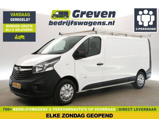 Opel Vivaro 1.6 CDTI L2H1 Airco Cruise Navi PDC 3 Persoons LED Imperiaal Elektrpakket Trekhaak