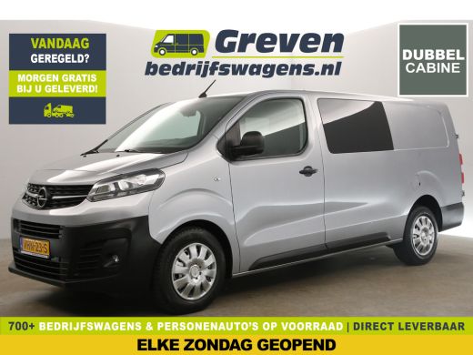 Opel Vivaro 2.0 CDTI L3H1 Dubbele Cabine 5 Persoons 360Camera Airco Cruise Carplay Navi PDC Trekhaak Opel Vivaro 2.0 CDTI L3H1 Dubbele Cabine 5 Persoons 360Camera Airco Cruise Carplay Navi PDC Trekhaak