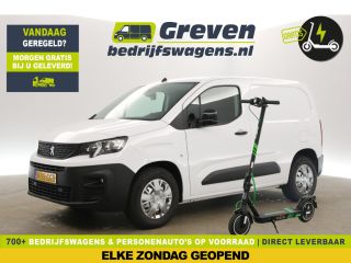 Peugeot e-Partner 136PK L1H1 50 kWh | GRATIS E-Step! | EMISSIEVRIJE ZONE | Elektrisch | BPM VRIJ | Autmaat Airco Ca...