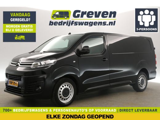 Citroën Jumpy 2.0 BlueHDI L3H1 Airco Cruise Carplay LED Parkeersensoren 3 Persoons Elektrpakket Citroën Jumpy 2.0 BlueHDI L3H1 Airco Cruise Carplay LED Parkeersensoren 3 Persoons Elektrpakket