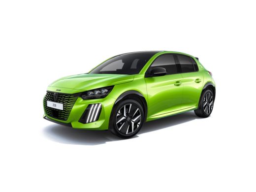 Peugeot 208 Peugeot GT | Armsteunen op de voorportieren bekleed met kunstleder met groen sierstiksel (GT-Line... ActivLease financial lease