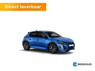 Peugeot 208 Peugeot GT | Armsteunen op de voorportieren bekleed met kunstleder met groen sierstiksel (GT-Line...