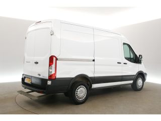 Ford Transit 350 2.0 TDCI L2H2 Trend 170PK Airco Cruise LED 2xSchuifdeur PDC 3 Persoons Stoelverw. Treeplank