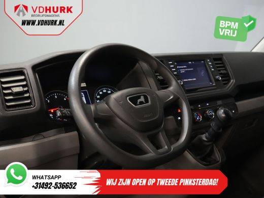 MAN TGE 2.0 TDI L3H2 BPM VRIJ! 3 Pers./ 2.5t Trekverm./ Carplay/ Betimmerd/ Cruise/ Navi/ Camera ActivLease financial lease
