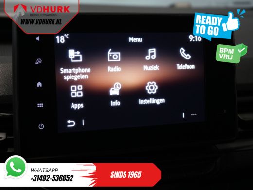 Nissan Townstar 45 kWh 285 km WLTP LED/ Snellader/ Carplay/ Climate/ Camera/ PDC/ Cruise ActivLease financial lease