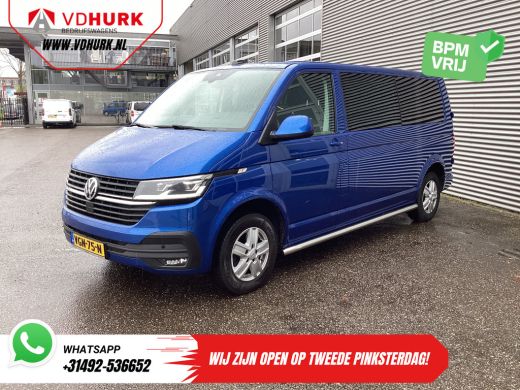 Volkswagen Transporter T6.1 2.0 TDI 150 pk DSG Aut. L2 DC Dubbel Cabine LED/ Adapt.Cruise/ Leder/ 2.5t trekverm./ Stoelv... ActivLease financial lease