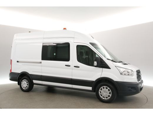 Ford Transit 350 2.0 TDCI L3H3 2800kg Trekgew. Airco Cruise Kasten Parkeersensoren Inrichting 3 Persoons LED T... ActivLease financial lease