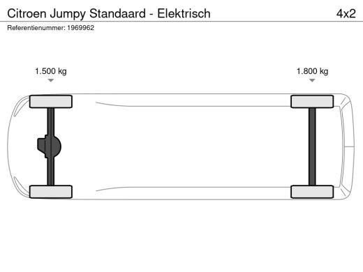 Citroën Jumpy Citroen Standaard - Elektrisch | Boordlader 11kW - 3 fasen | Elektrisch bedienbare en verwarmbare... ActivLease financial lease