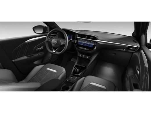 Opel Corsa Opel GS | Adaptive Forward Lighting (AFL) | Alcantara bekleding, Jet Black | Dode hoek waarschuwing ActivLease financial lease
