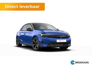 Opel Corsa Opel GS | Adaptive Forward Lighting (AFL) | Alcantara bekleding, Jet Black | Dode hoek waarschuwing