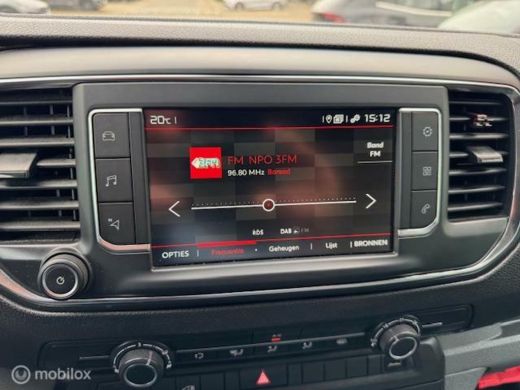 Citroën Jumpy 2.0 BlueHDI 120 M Driver Euro6 123 pk 2.500kg trekgewicht , Navigatie , Camera achter , Dodehoekd... ActivLease financial lease