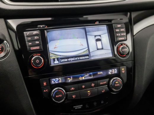 Nissan QASHQAI 1.2 N-Vision Sport (PANORAMADAK, NAVIGATIE, CLIMATE, 360 CAMERA, SPORTSTOELEN, GETINT GLAS, XENON... ActivLease financial lease