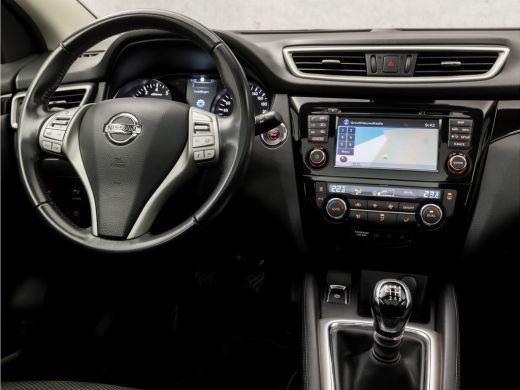 Nissan QASHQAI 1.2 N-Vision Sport (PANORAMADAK, NAVIGATIE, CLIMATE, 360 CAMERA, SPORTSTOELEN, GETINT GLAS, XENON... ActivLease financial lease