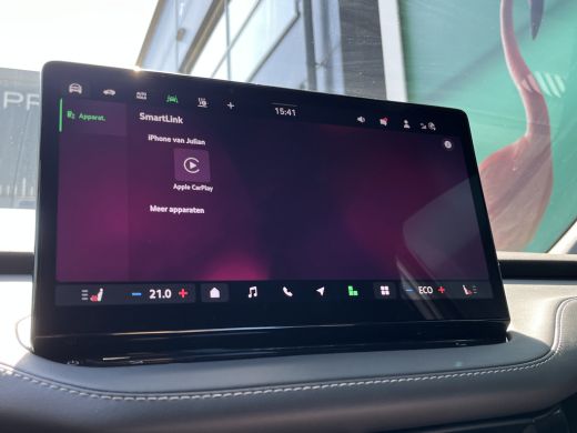 Skoda Enyaq 85 Sportline | Panoramisch dak | Olibo Green | 21" Velgen ActivLease financial lease
