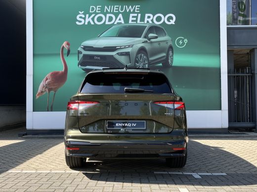 Skoda Enyaq 85 Sportline | Panoramisch dak | Olibo Green | 21" Velgen ActivLease financial lease