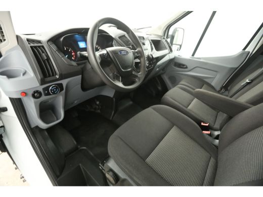 Ford Transit 350 2.0 TDCI Dubbellucht Bakwagen Laadklep Laadbak Airco 3 Persoons Elektrpakket ActivLease financial lease