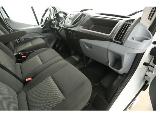 Ford Transit 350 2.0 TDCI Dubbellucht Bakwagen Laadklep Laadbak Airco 3 Persoons Elektrpakket ActivLease financial lease
