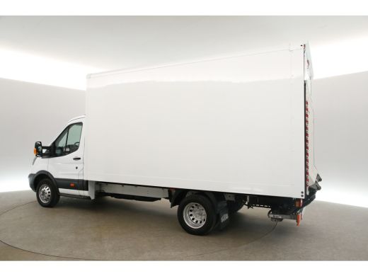 Ford Transit 350 2.0 TDCI Dubbellucht Bakwagen Laadklep Laadbak Airco 3 Persoons Elektrpakket ActivLease financial lease
