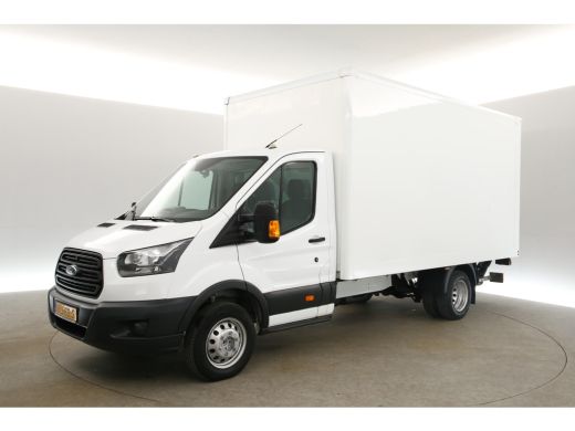 Ford Transit 350 2.0 TDCI Dubbellucht Bakwagen Laadklep Laadbak Airco 3 Persoons Elektrpakket ActivLease financial lease