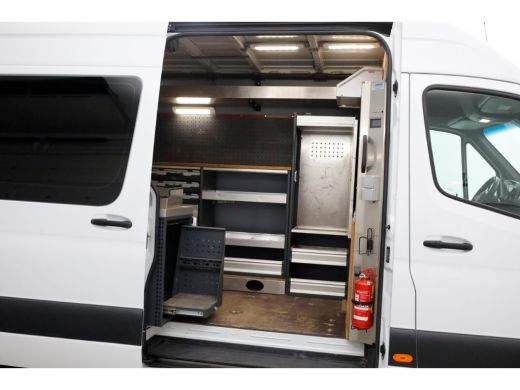 Mercedes Sprinter 314 CDI 143pk 7G Automaat L2H2 Servicewagen/230V/Camera Trekhaak 2800kg 06-2019 ActivLease financial lease