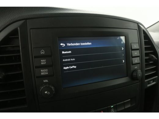 Mercedes Vito 114 CDI Lang Automaat Airco Cruise Camera Carplay Navigatie 3 Pers LED 18''LMV Stoelverw. ActivLease financial lease