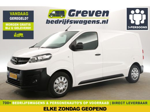 Opel Vivaro 1.5 CDTI L2H1 360Camera Airco Cruise Carplay Navigatie 3 Persoons PDC Elektrpakket Achterklep