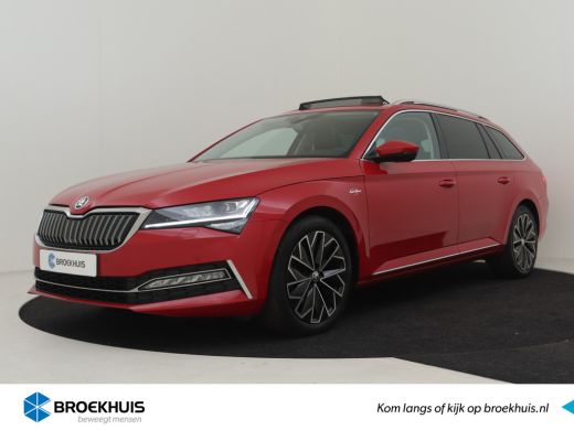 Skoda Superb Combi 1.4 TSI 218pk PHEV iV L&K Executive | Panorama dak | Trekhaak | Canton audio | leder bekled...