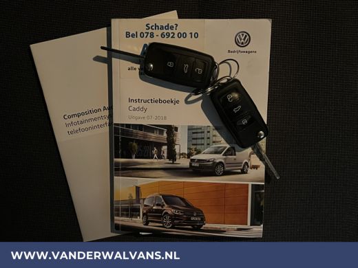 Volkswagen Caddy 2.0 TDI 102pk L2H1 Maxi Euro6 Airco | Cruisecontrol | 1500kg Trekhaak Zijdeur ActivLease financial lease