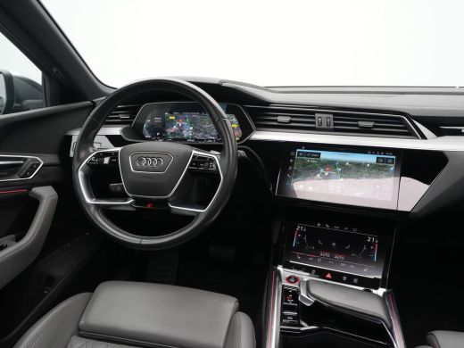 Audi e-tron S quattro 504pk 95 kWh Panorama Navigatie Luchtvering Trekhaak Camera ActivLease financial lease