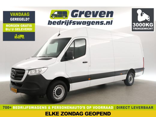 Mercedes Sprinter 317 1.9 CDI L3H2 170PK 3500kg Trekgew. Automaat Airco Camera Cruise PDC 3 Persoons Trekhaak