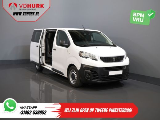 Peugeot Expert 2.0 HDI 125 pk L3 Dubbel Cabine BPM VRIJ! DC NL Auto/ 6 Pers./ Cruise/ PDC ActivLease financial lease