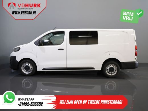 Peugeot Expert 2.0 HDI 125 pk L3 Dubbel Cabine BPM VRIJ! DC NL Auto/ 6 Pers./ Cruise/ PDC ActivLease financial lease
