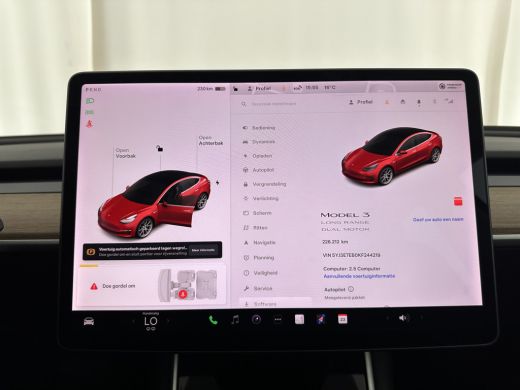 Tesla Model 3 Long Range AWD 75 kWh [ 3-Fase ] (INCL.BTW) Aut. *PANO | AUTO-PILOT | NAPPA-LEATHER | KEYLESS | F... ActivLease financial lease