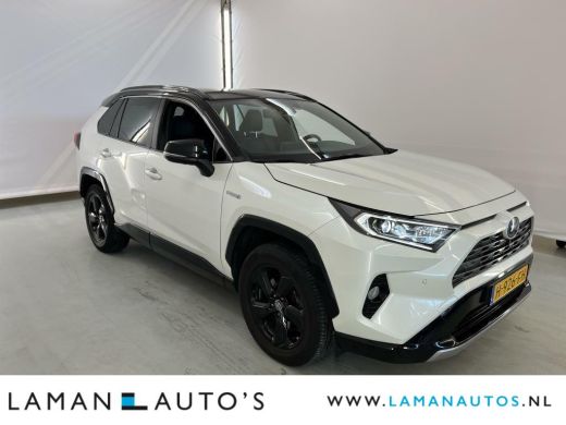 Toyota RAV4 2.5 Hybrid AWD 222pk Bi-Tone | Panoramadak Innovation Pack JBL CarPlay Halfleder ECC 18" LMV ACC ... ActivLease financial lease