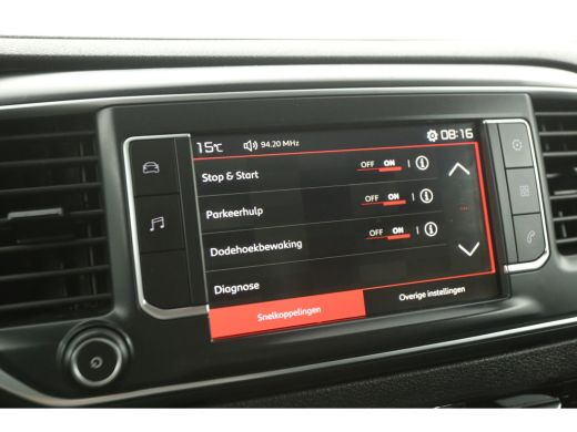 Citroën Jumpy 2.0 BlueHDI L3H1 177PK Automaat LED Airco Cruise 360 Camera Carplay 3 Persoons 17"LMV PDC 2xSchui... ActivLease financial lease