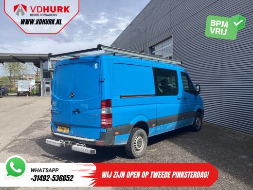 Mercedes Sprinter 314 2.2 CDI Aut. E6 L2 DC Dubbel Cabine BPM VRIJ!/ 3.5t Trekverm./ Inrichting/ Imperiaal/ Airco/ ... ActivLease financial lease