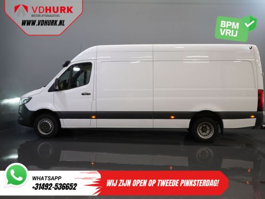 Mercedes Sprinter 519 3.0 CDI V6 Aut. L3H2 BPM VRIJ! LED/ Dubbel lucht/ 270Gr. Deuren/ Alarm III/ Navi/ Carplay/ Ca... ActivLease financial lease