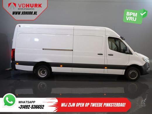 Mercedes Sprinter 519 3.0 CDI V6 Aut. L3H2 BPM VRIJ! LED/ Dubbel lucht/ 270Gr. Deuren/ Alarm III/ Navi/ Carplay/ Ca... ActivLease financial lease