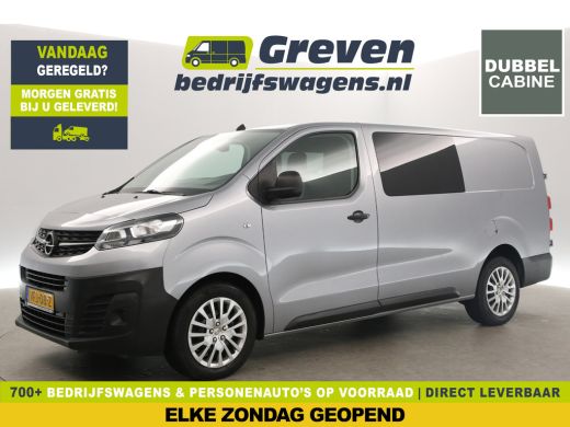 Opel Vivaro 2.0 CDTI L3H1 | Dubbele Cabine | 6 Persoons | Airco Cruise Trekhaak Elektrpakket Opel Vivaro 2.0 CDTI L3H1 | Dubbele Cabine | 6 Persoons | Airco Cruise Trekhaak Elektrpakket