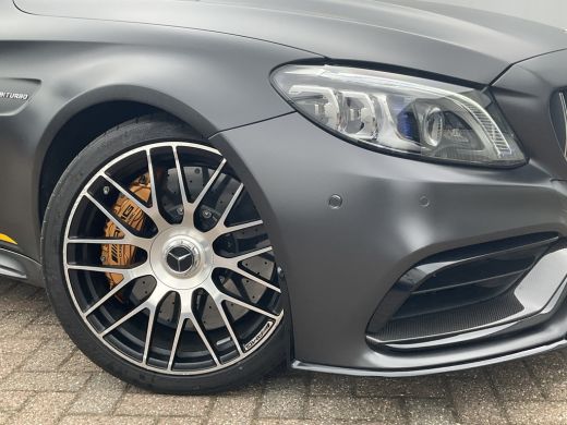 Mercedes C-Klasse Coupé AMG 63 S Final Edition NL-Geleverd |1 of 499| Keramisch Carbon Designo graphitgrau magno ActivLease financial lease