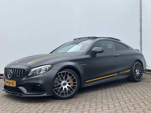 Mercedes C-Klasse Coupé AMG 63 S Final Edition NL-Geleverd |1 of 499| Keramisch Carbon Designo graphitgrau magno ActivLease financial lease