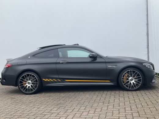 Mercedes C-Klasse Coupé AMG 63 S Final Edition NL-Geleverd |1 of 499| Keramisch Carbon Designo graphitgrau magno ActivLease financial lease