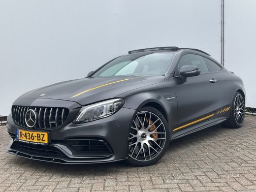 Mercedes C-Klasse Coupé AMG 63 S Final Edition NL-Geleverd |1 of 499| Keramisch Carbon Designo graphitgrau magno ActivLease financial lease