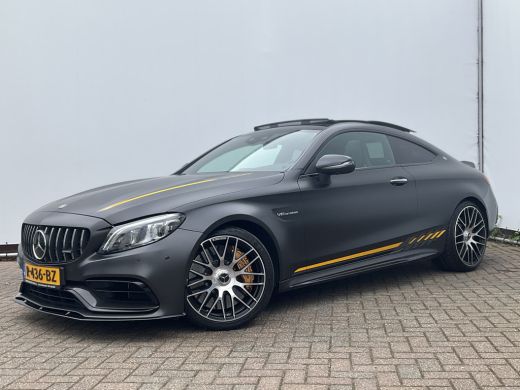 Mercedes C-Klasse Coupé AMG 63 S Final Edition NL-Geleverd |1 of 499| Keramisch Carbon Designo graphitgrau magno ActivLease financial lease